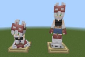 Текстуры Девушки-Волки для Minecraft PE: Скачать текстуры с антропоморфными питомцами