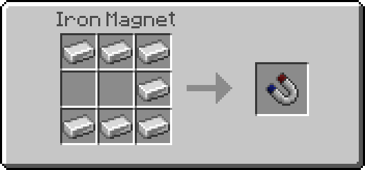 Мод «Магниты для ресурсов» для Minecraft PE: удобный сбор предметов с разным радиусом