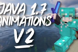 Текстуры Анимация Java — Java 1.7 Animations Pack для MCPE – PvP как в золотую эру Minecraft!