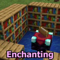 Мод «Библиотека Дополнений для Зачарований» для MCPE: Зачарования Уровень Х (10) за 1 Опыт! | Гайд