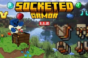 Мод «Уникальная броня с гнёздами» – Стань непобедимым в Minecraft PE!