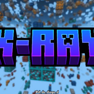Текстуры X-Ray Plus для Minecraft PE/Bedrock – Видите сквозь блоки!
