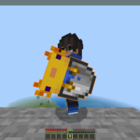Мод Щит Аксолотля для Minecraft PE: Кастомизация анимаций и 7 текстур