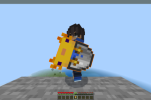 Мод Щит Аксолотля для Minecraft PE: Кастомизация анимаций и 7 текстур