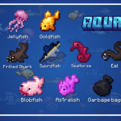 Мод Расширенная рыбалка — Aquarium для Minecraft PE – новая рыбалка с уникальными рыбами и механиками