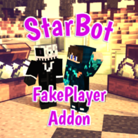 Мод Звездный бот — StarBot V2 для Minecraft PE: умный помощник с крутыми фишками