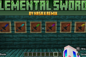 Мод Стихийные мечи для Minecraft PE: как скрафтить оружие стихий и покорить мир