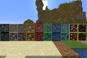 Текстуры Выделение руды — Highlighted Ores для Minecraft PE – Ни одна руда не останется незамеченной!