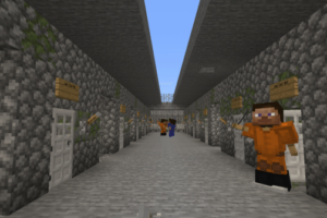 Карта тюрьмы для Minecraft PE: захватывающая игра в полицейских и грабителей