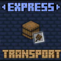 Мод Express Transport — Экспресс перемещение предметов для Minecraft PE: Мгновенное Перемещение Сундуков, Бочек, Спаунеров!