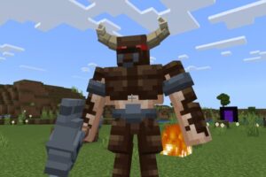 Мод Минотавр — Повелитель Лабиринта для Minecraft PE