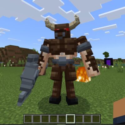Мод Минотавр — Повелитель Лабиринта для Minecraft PE