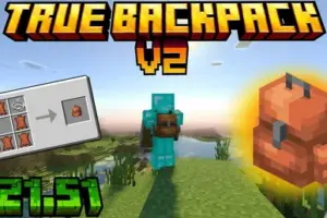 Мод Умный рюкзак с защитой вещей для Minecraft PE: 25+ современных рюкзаков с необычным дизайном