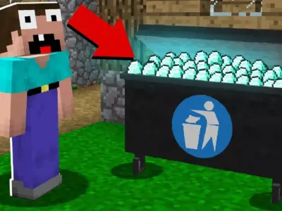 Текстуры Кнопка для удаления — Trash Button для Minecraft PE: Удаляй мусор из инвентаря в 1 клик!