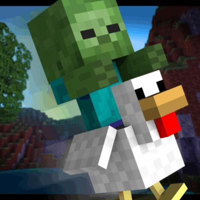 Мод Зомби-наездник из «Майнкрафт в кино» в Minecraft PE: новый опасный босс!