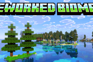 Мод: Переработанные Пейзажи (Reworked Biomes) для Minecraft PE | Визуальный Апгрейд
