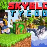 Карта Небесные Острова (Skyblock Tycoon) в Майнкрафт ПЕ 1.21: Мир Парящих Чудес!
