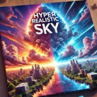Текстуры Реалистичное небо (Hyper Realistic Sky): 17 Захватывающих Реалистичных Небес для Minecraft 1.21 — Скачать Бесплатно!