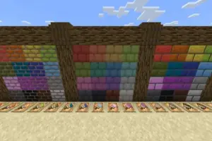 Мод на Новые Кирпичи (New Bricks) для Minecraft PE 1.21: 749 Блоков для Грандиозного Строительства!