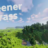 Мод на Зеленую Траву (Green Grass) для Minecraft PE 1.21: Яркие Биомы и Живая Природа!