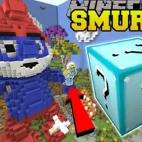 Мод на Смурфиков (Smurfs) для Minecraft PE 1.21: Оживите Мультфильм в Кубическом Мире!
