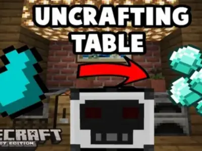 Мод Стол Разборки для Minecraft PE: Верните Ресурсы из Любого Предмета!