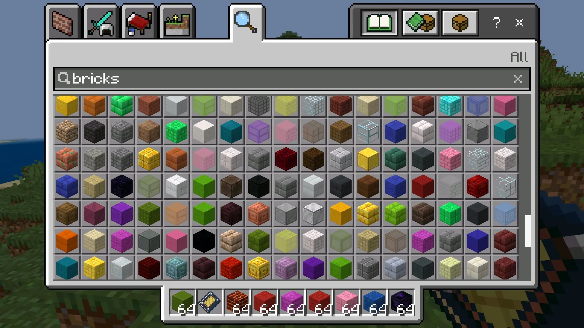 Мод на Новые Кирпичи (New Bricks) для Minecraft PE 1.21: 749 Блоков для Грандиозного Строительства!