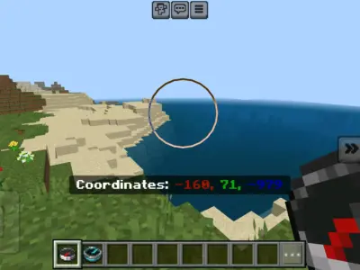 Мод на Координаты (XYZ) для Minecraft PE 1.21: Точная Навигация в Кубическом Мире!