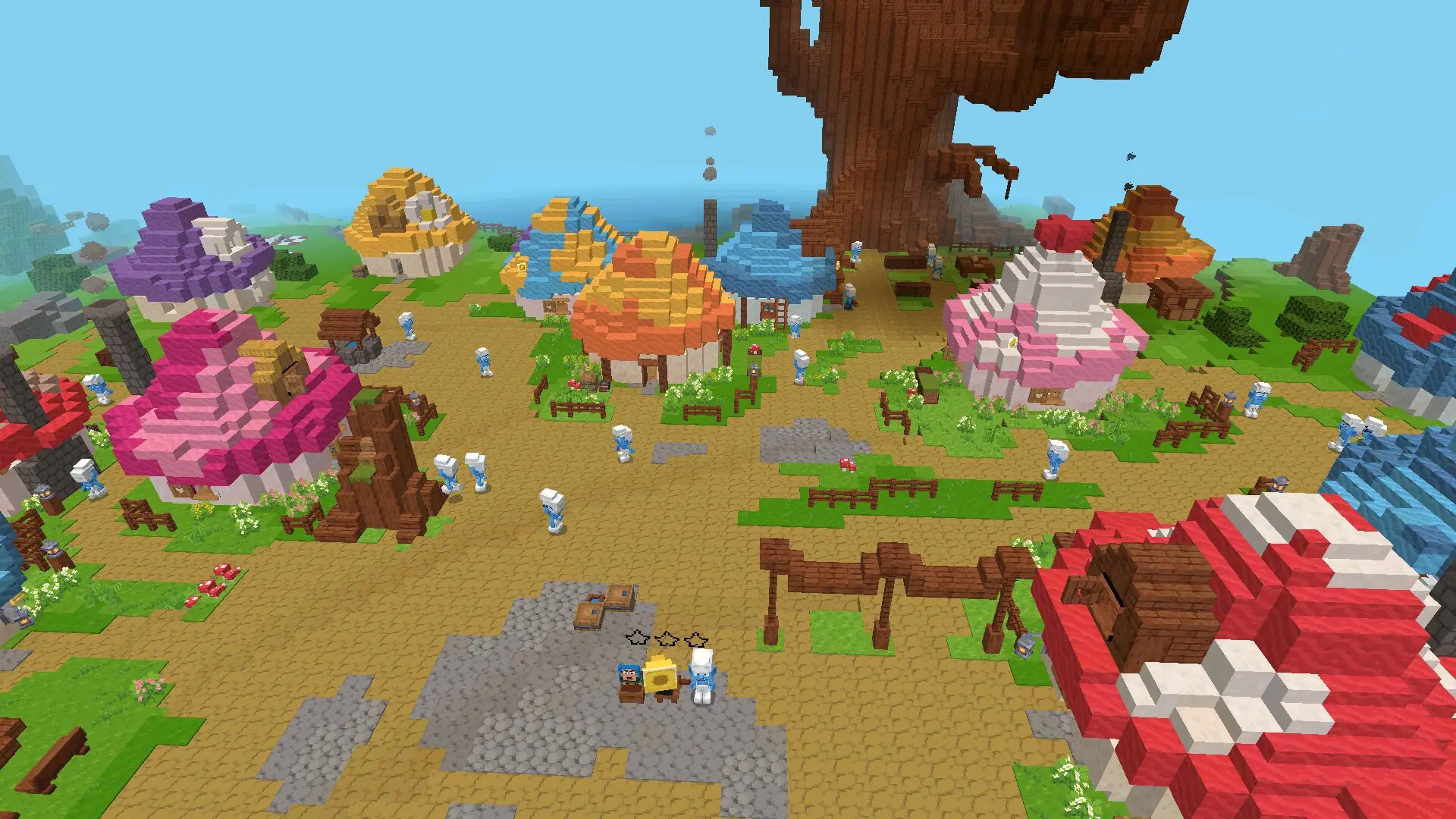 Мод на Смурфиков (Smurfs) для Minecraft PE 1.21: Оживите Мультфильм в Кубическом Мире!