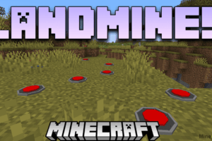 Мод на Замаскированные мины для Minecraft PE
