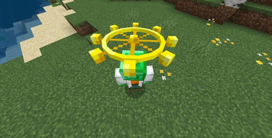 Мод на Колесо адаптации из аниме Магическая битва для Minecraft PE