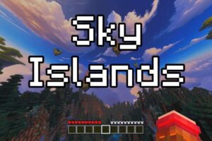 Текстуры на Волшебные Небесные острова для Minecraft PE