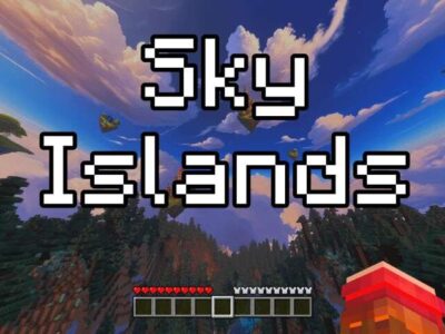 Текстуры на Волшебные Небесные острова для Minecraft PE