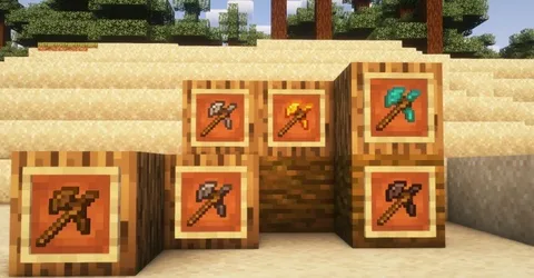 Мод на Универсальный инструмент для всего для Minecraft PE