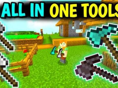 Мод «Инструмент — все в одном» (All in One Tools) для Minecraft — универсальный кирко-лопато-топор