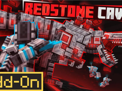 Мод Пещеры Редстоуна — Wan’s Redstone Caves для Майнкрафт ПЕ