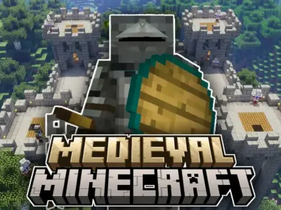 Мод Средневековые постройки — Medieval Structures для Minecraft PE